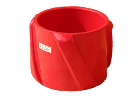 spiral fins aluminium alloy oil drilling tool casing centralizers/spiral vanes rigid oil casing centralizers for sale