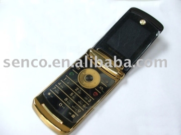 mobile phone Motorola Razr2 v8 gold edition