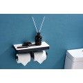 Toilet Paper Roll Holder With Slabstone shelf