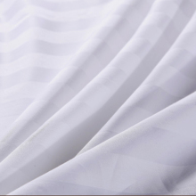 Customized Satin Stripe Printed Bedding and Curtains