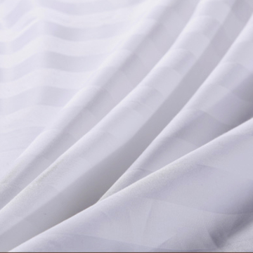 Customized Satin Stripe Printed Bedding and Curtains