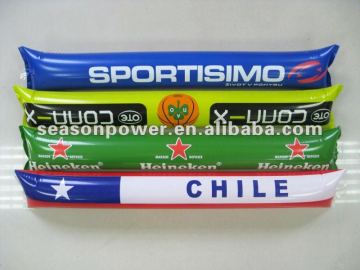 Plastic inflatable Cheering sticks