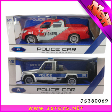 new arrival 1:12 police car RC pickup truck toy