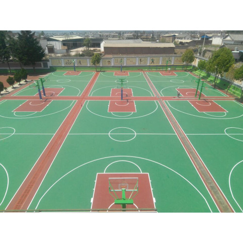 Telhas de esportes de basquete PP ao ar livre