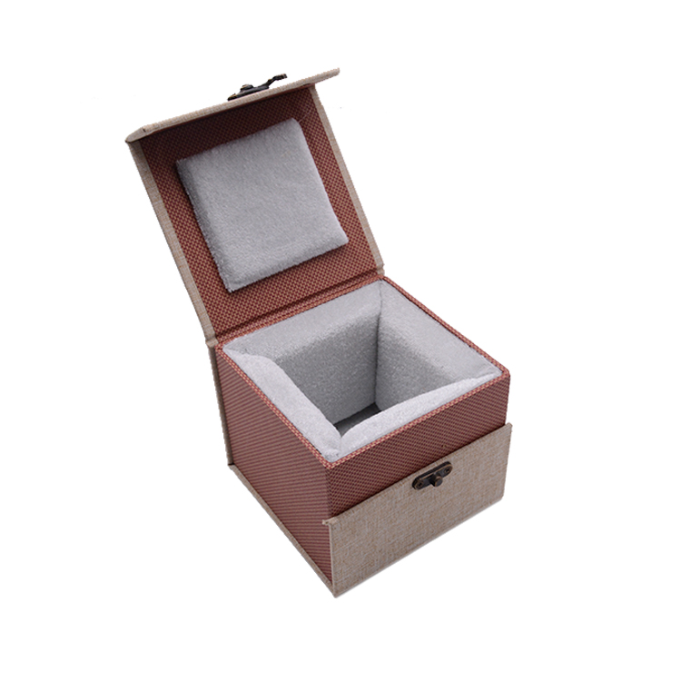 High end watch box gift box with metal lock,Custom Gift Private Label Packaging Watch Box