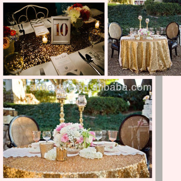 wedding sequin table linens,banquet table linens