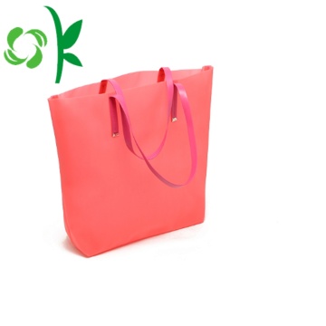 Durable Women Jelly Silicone Beach Outdoor Shopping Bag