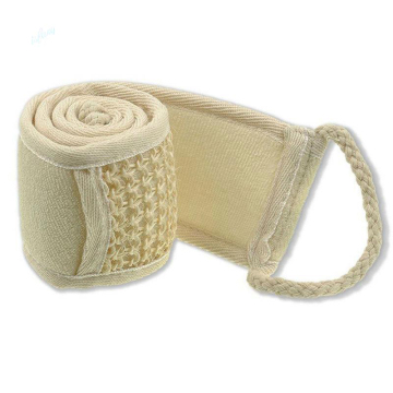 Soft Exfoliating Scrubber Natural Loofah Back Strap Bath Brush Back Shower Massage Spa Scrub Sponge For Bath Belt Body Cleaning