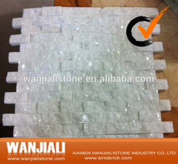 Crystal White Marble Mosaic Tile