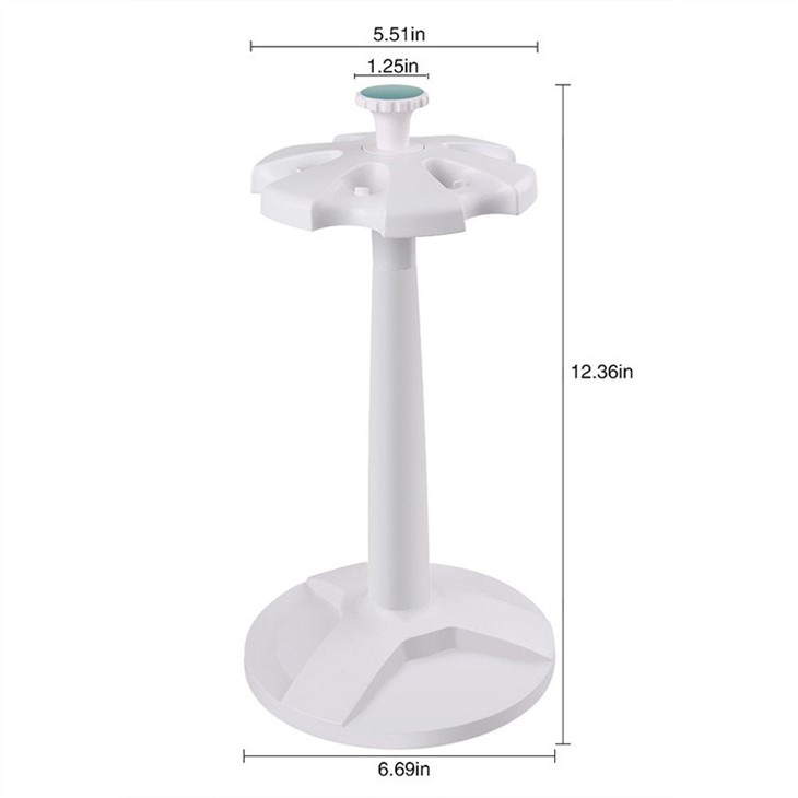 Round Holder Standing pipette rack pipette stand for 6 pipettes