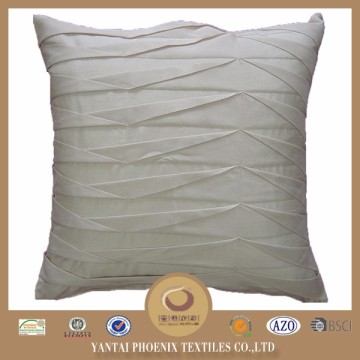 pleated polyester cushion cover polyester cushion