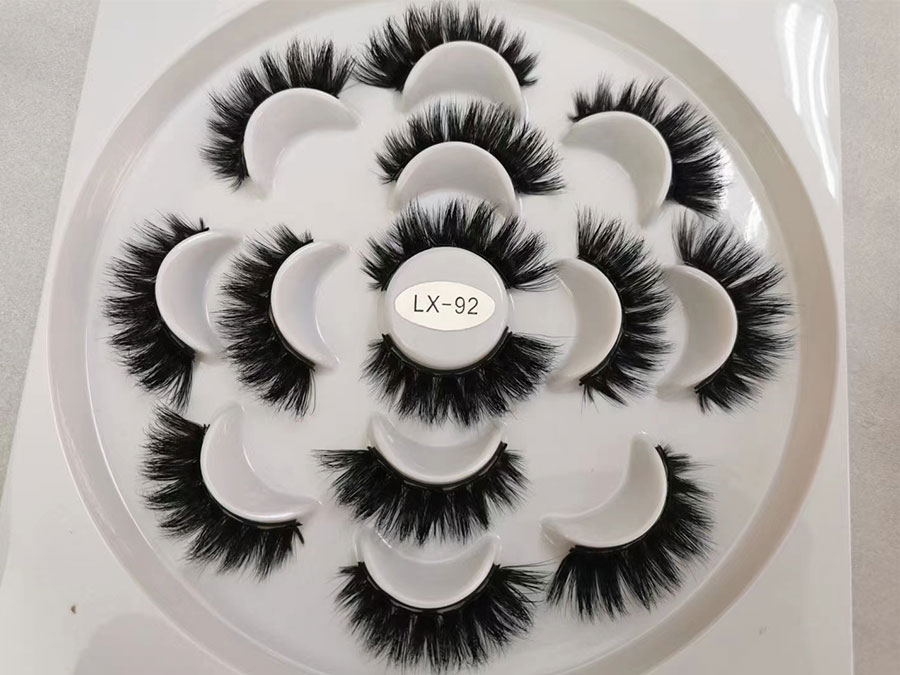 Eyelashes Vendor Mink Eyelashes Suppliers Natural 25MM 3D Mink Magnetic Eyelashes Vendor Customized Box