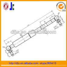 gas lift strut for bed