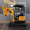 1.7ton mini excavator untuk dijual Kanada