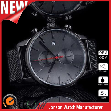 Factory customized made watch with bulk watches custom logo