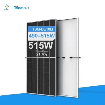 Trina PV Panel Solar Panels: 490W to 515W Mono Cells Solar Panels - Trina Vertex Solar Module TSM-DE18M(II)