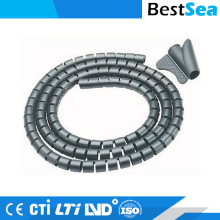Cable protection sleeve spiral, custom flexible cable sleeve