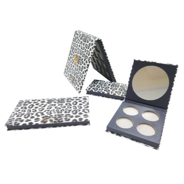 Coloring Round mirror eye shadow palette packaging box