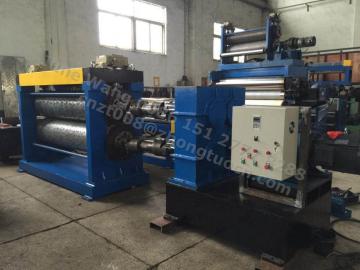 steel sheet embossing machine