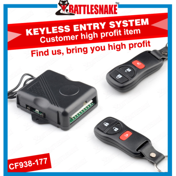 Universal Keyless Entry System Remote Learning Keyless Car Alarm
