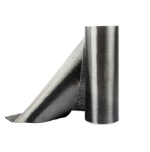 Black Gold/Silver Carbon Fiber Fabric