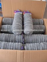 kitchen cleaning galvanized mesh scourer