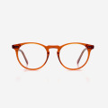 Round Keyhole Acetate Women and Men Optical Frames