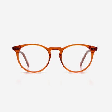 Round Keyhole Acetate Women and Men Optical Frames