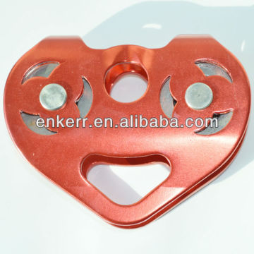 Double Biaxial Pulley /Traverse Pulley/Cable Pulley/ Horizontal Line Pulley