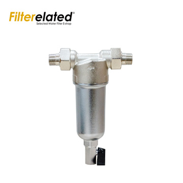 Reusable Flushable PreFiltration System for City Tap water