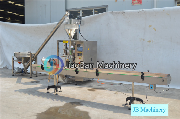 JB-720F PLC Control Automatic Weight Plastic Bag Coffee Powder Packing Machine