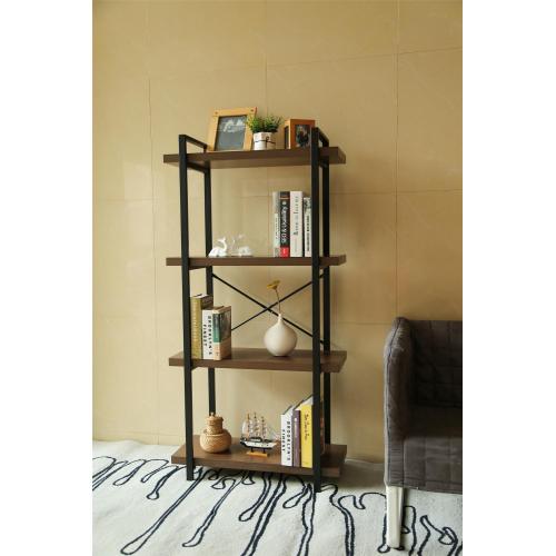 4 tiers bookcase and book shelves