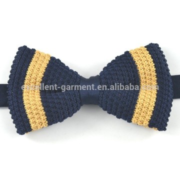 wholesale cheap polyester knitted bowtie for men