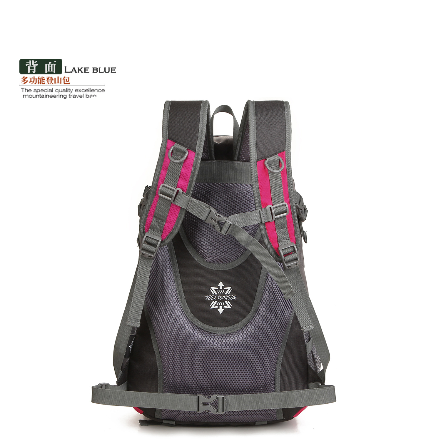 Travel Waterproof Backpack Hiking Gym Mountaineering Bag2