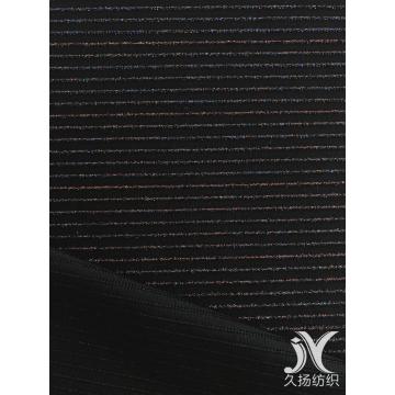 Colorful Metallic Stripe Jersey Knit