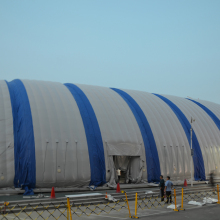 Flexible Industrial Inflatable Air Dome Storage Structure