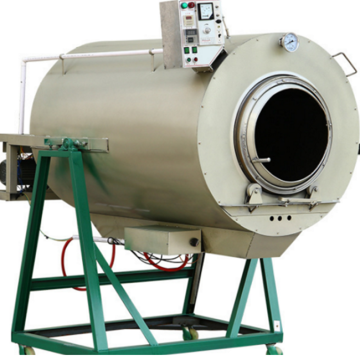 Moringa Leaf and Green Tea Rotary Hot Air Dryer Machine