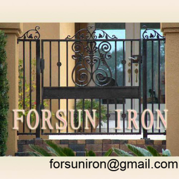 iron swing gate