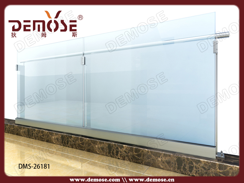 Indoor Steel-Glass Stair Handrail (DMS-26180)