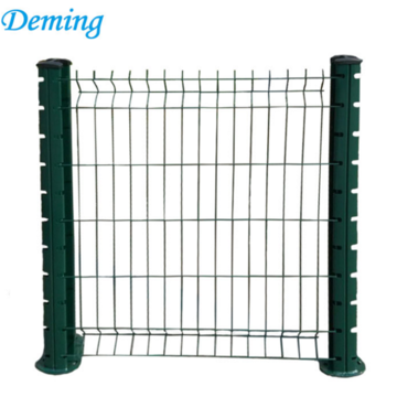 powder coated garden 3D curved welded mesh fence for sale