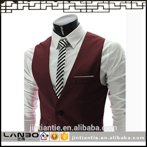 men's 100% polyester vest