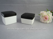 wholesale pastic PP material square cosmetic jar