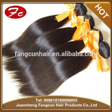 Virgin Malaysian straight human hair 16 inch wholesaler human hair