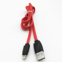 Cable de carga plano de los datos del USB de los noodles para iPhone5