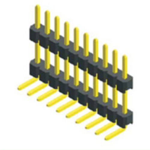 Conector de linha única de pino de 2,54 mm