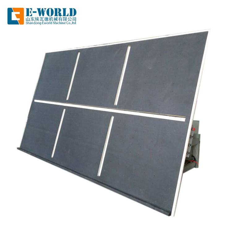 Air float glass tilting cutting table