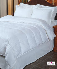 White 100 % Cotton Customized Oem Home And Hotel Comforter Sets For Bedroom