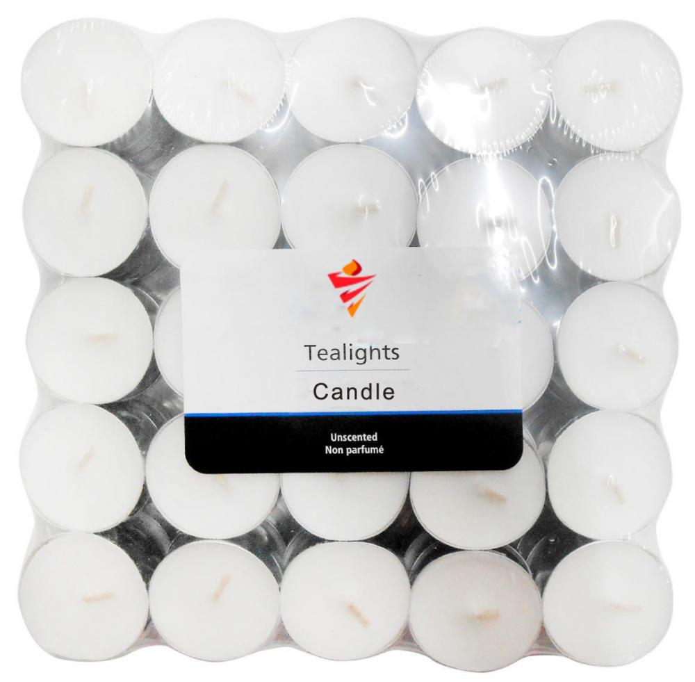 White Tea Light Candle