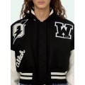 Custom Cropped Women's Baseball Fleece Jacket