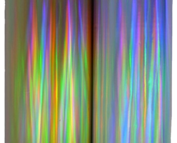 Customized Transfer Metallized Holographic Ivory Board/Paper